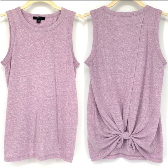 J. Crew Tops - J Crew Tie-back Tank, Athleisure Knot Back top Size XXL